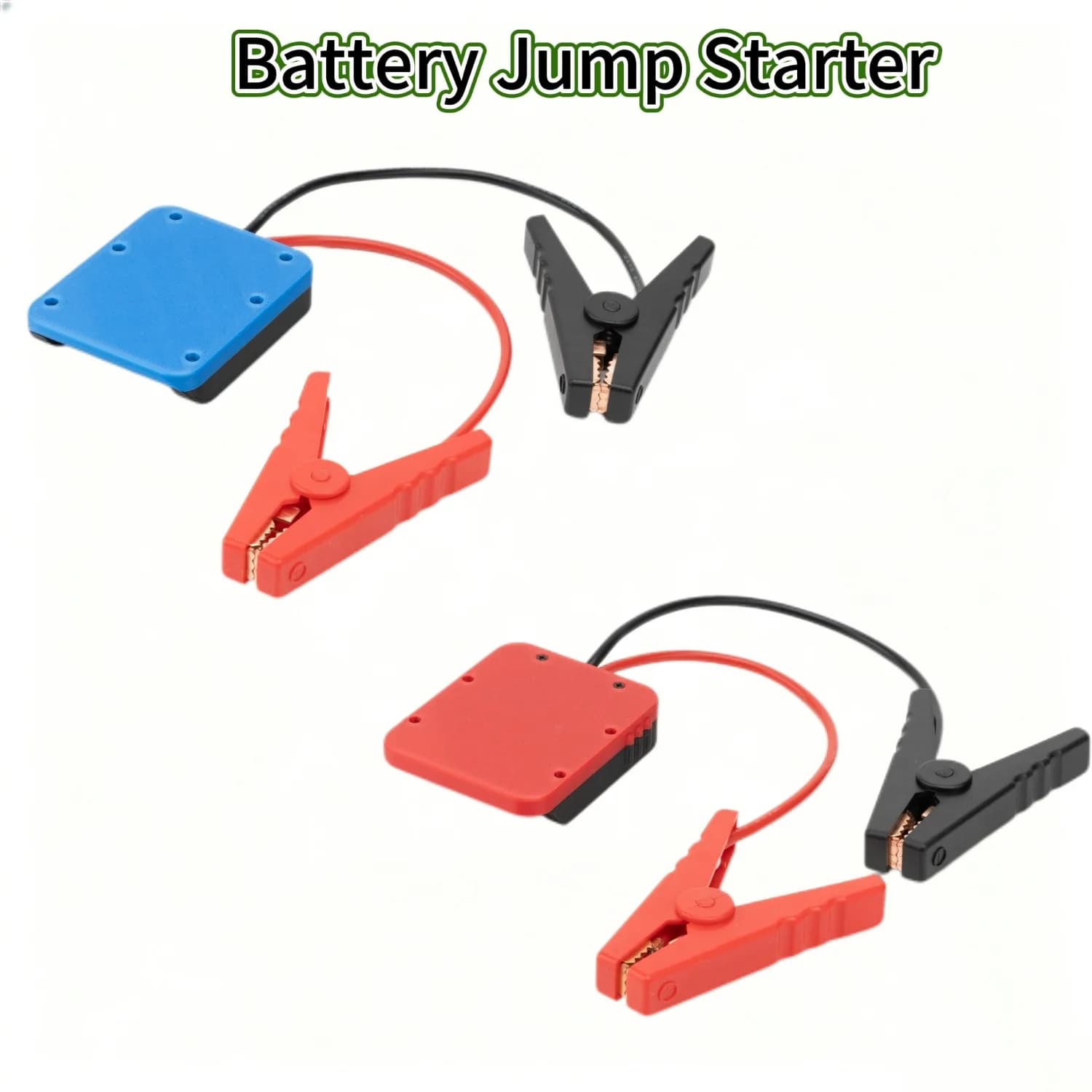 Avviatore di Emergenza per Auto con Batteria al Litio HERCULES BAUER 20V, Cavo di Alimentazione Portatile per Esterni con Clip (Batteria non inclusa)