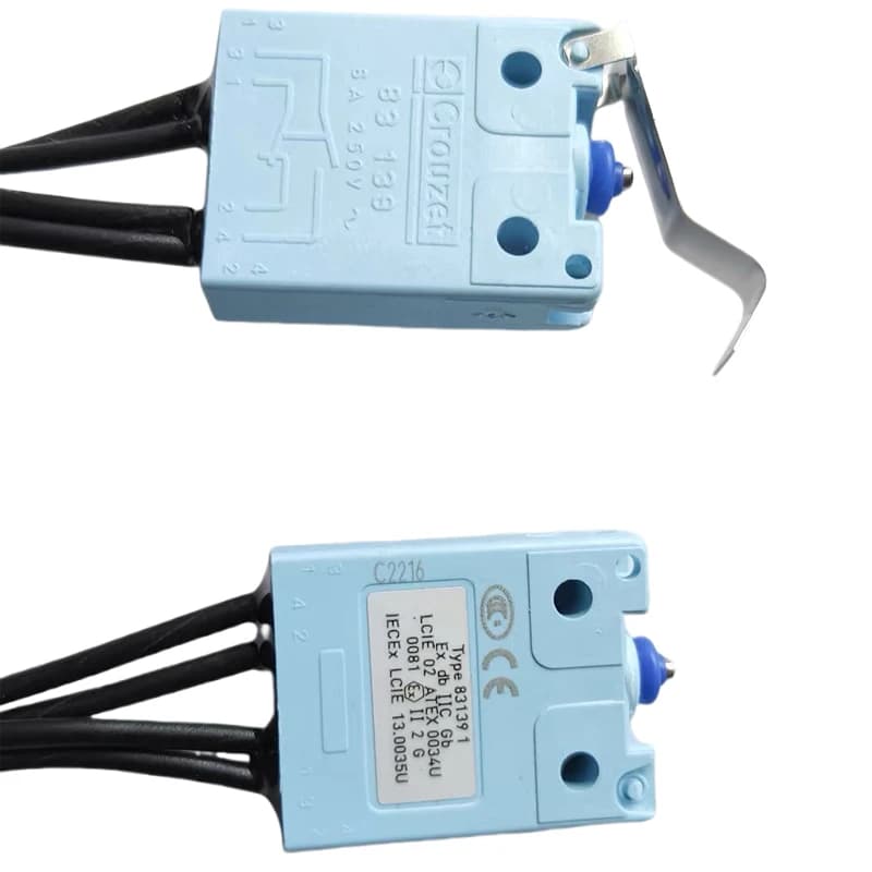 1 PZ/LOTTI 100% genuine Crouzet 83139 Microswitch Explosion Test with Lever Curve IC Button Electronic Components for Arduino