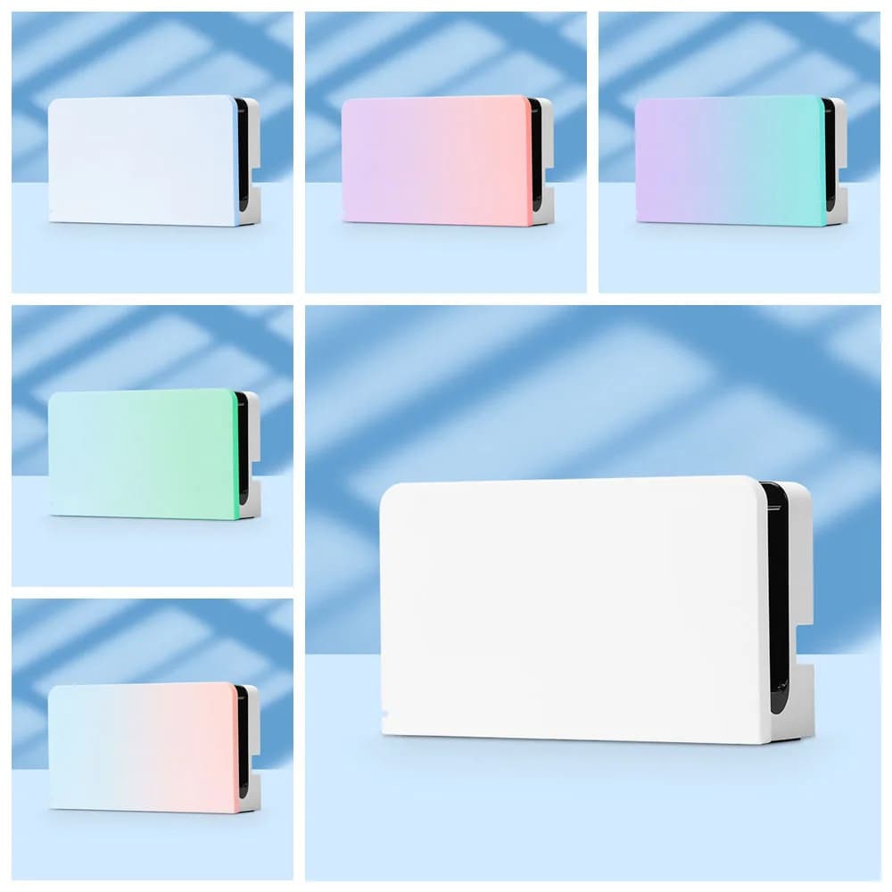 Nintend Switch OLED Dock Copertura antipolvere Custodia protettiva in plastica dura per Nintendo Switch OLED Dock Shield Cover