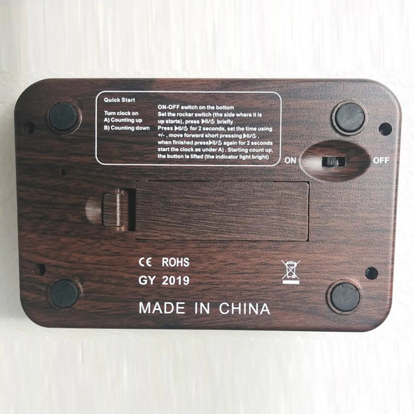 Chess Clocks Digital Electronic Timers ABS Material with Reward Function for Travel Portable Chess Game Set