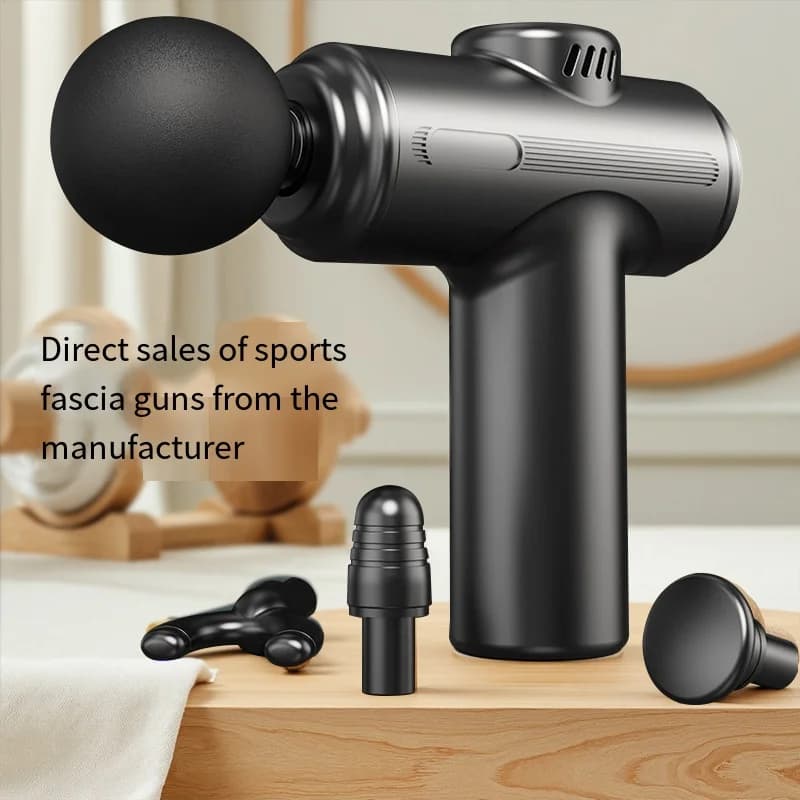 Mini pistola per massaggio macchina per fascia rilassamento muscolare pistola vibrante asta massaggio strumento fitness pistola per massaggiatore muscolare