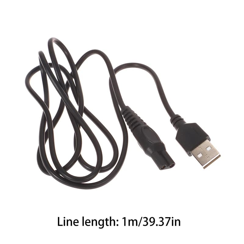 1pc 1m 5V USB Charging Cable For Haircuts RFC-598 RFC-588 RFC-690 RFC-696 RSCX-7568 Electric Shaver Barba Trimmer