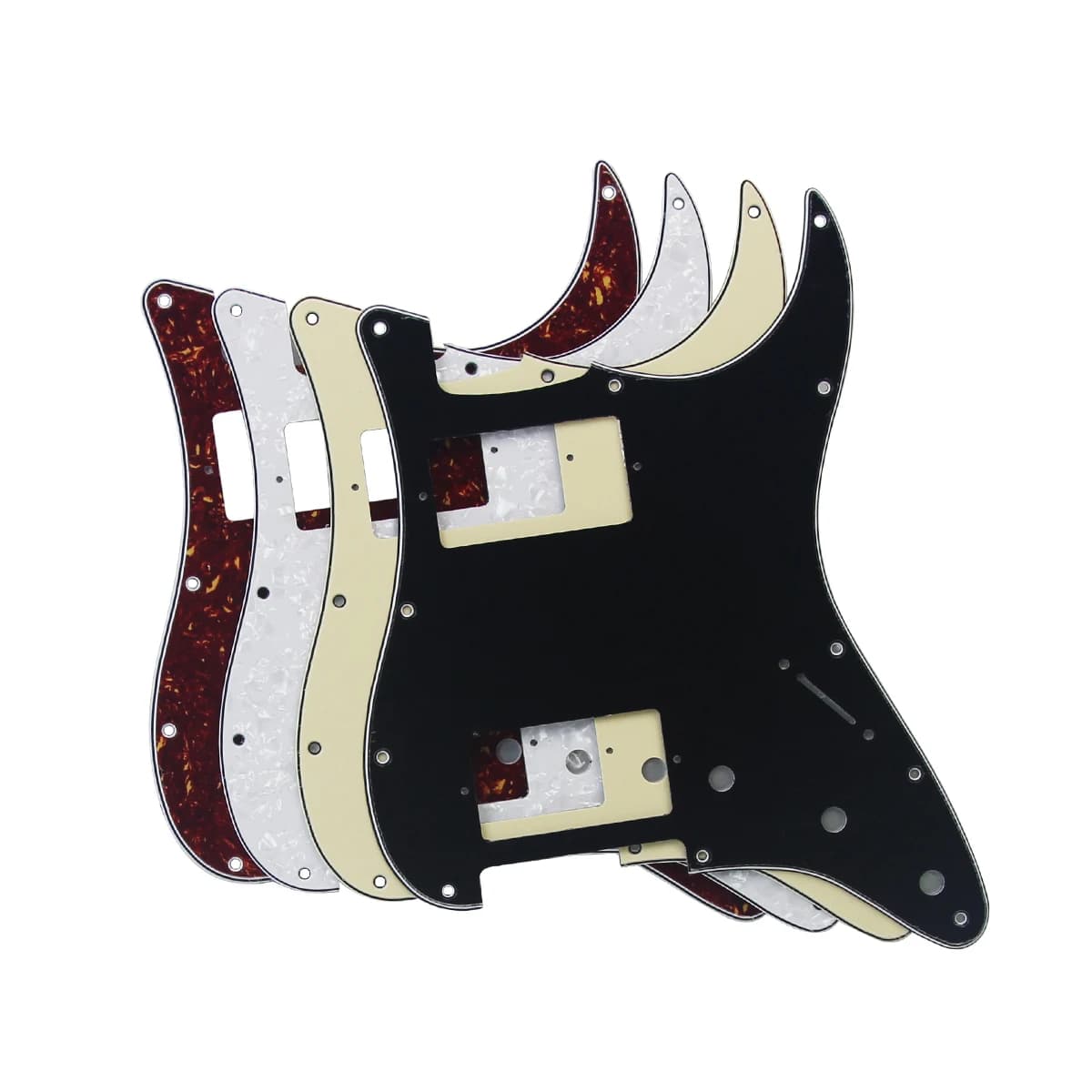 Battipenna FLEOR HH per Humbucker, Protezione per Chitarra Elettrica ST a 11 Fori