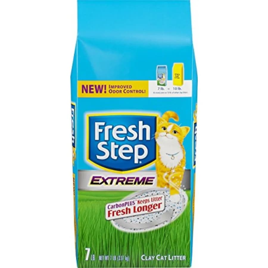 Scented Non-Clumping Clay Cat Litter, 7 Pounds