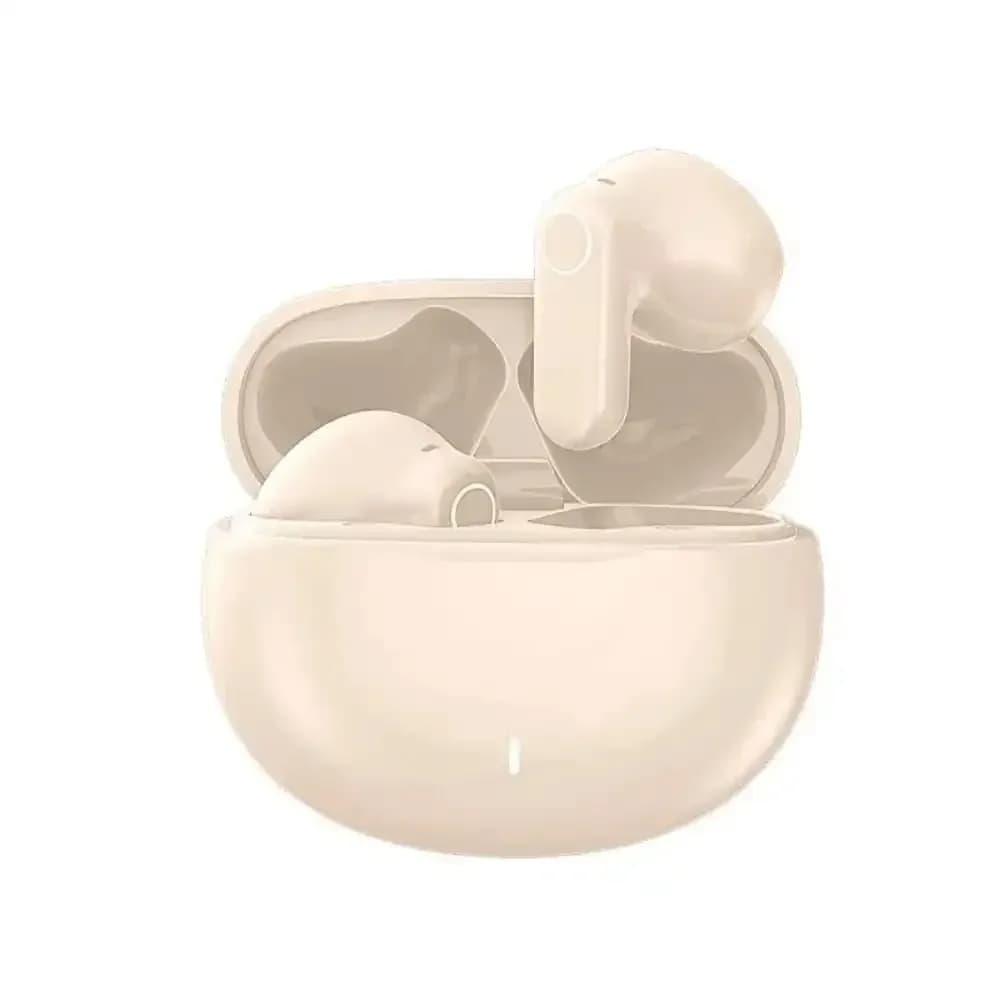 Auricolari Bluetooth 5.4 wireless in-ear impermeabili per musica e sport, mini cuffie con microfono per smartphone.