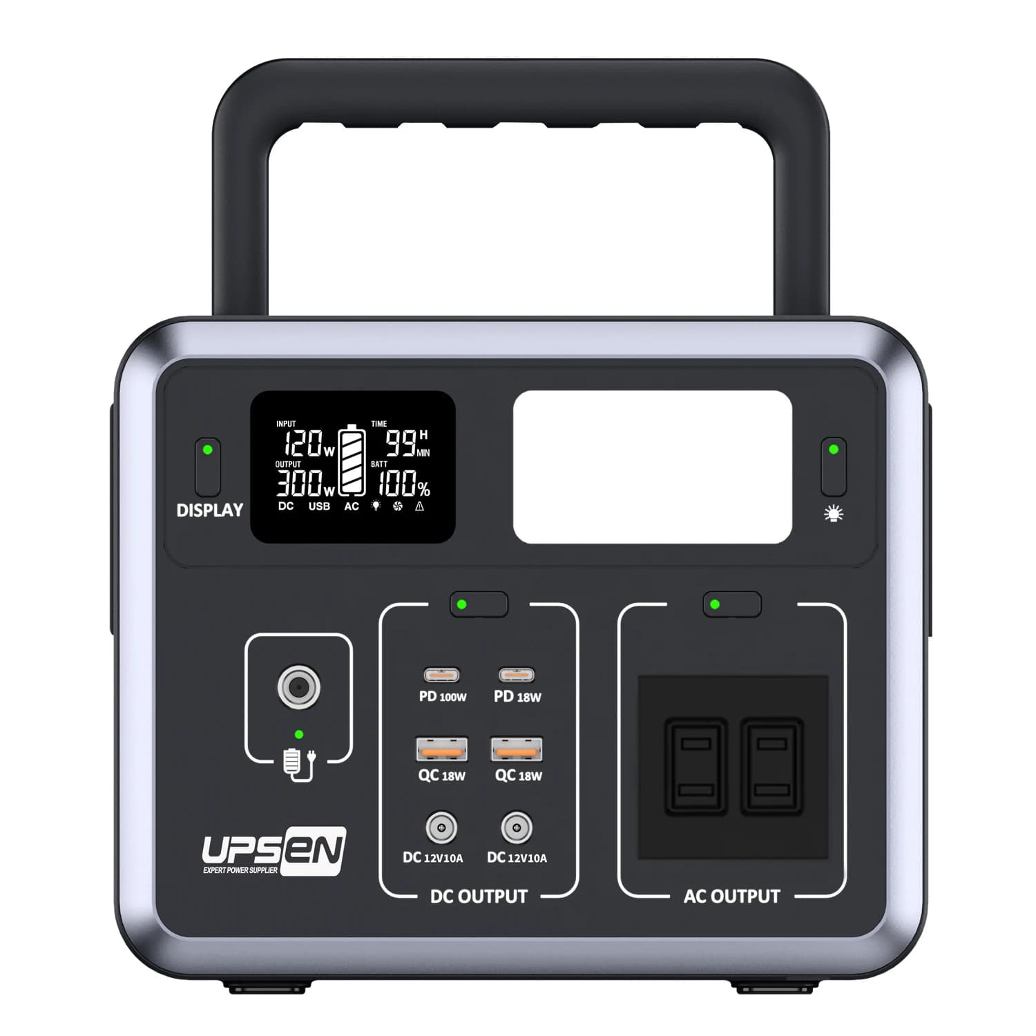 Portable Power Station for Camping Phone with 1000 W Solar Power Supply