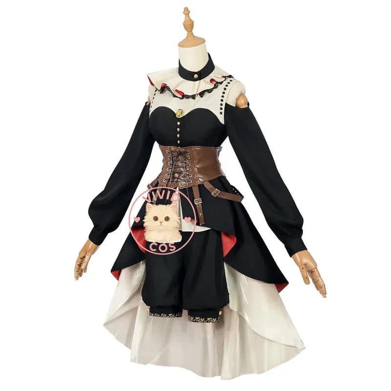 Dream! Ave Mujica Misumi Uika Cosplay Hot Role Game Costume Coloris Anime Palco Uniform Dress for Women Comiccon Fest