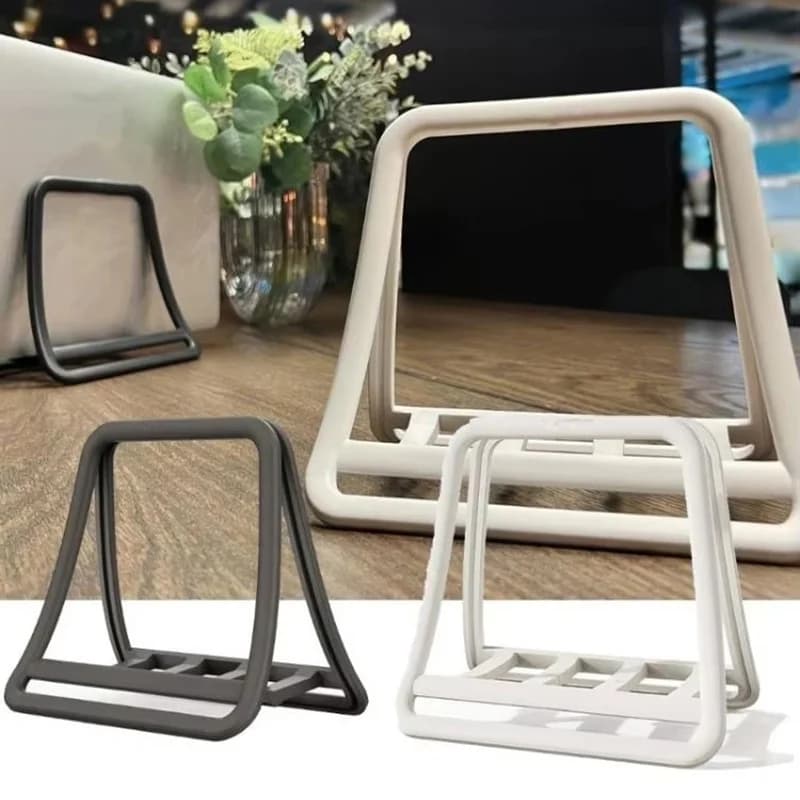 Supporto universale verticale per laptop, supporto da tavolo in plastica per tablet, supporto antiscivolo per notebook, compatibile con Macbook Air Pro, iPad, Lenovo, Dell.