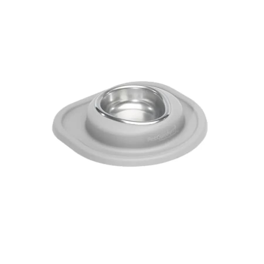 Single Low Pet Feeding System - Heavy-Duty Dog and Cat Food/Water Bowl - 8 oz 1 Cup (SL0801LG