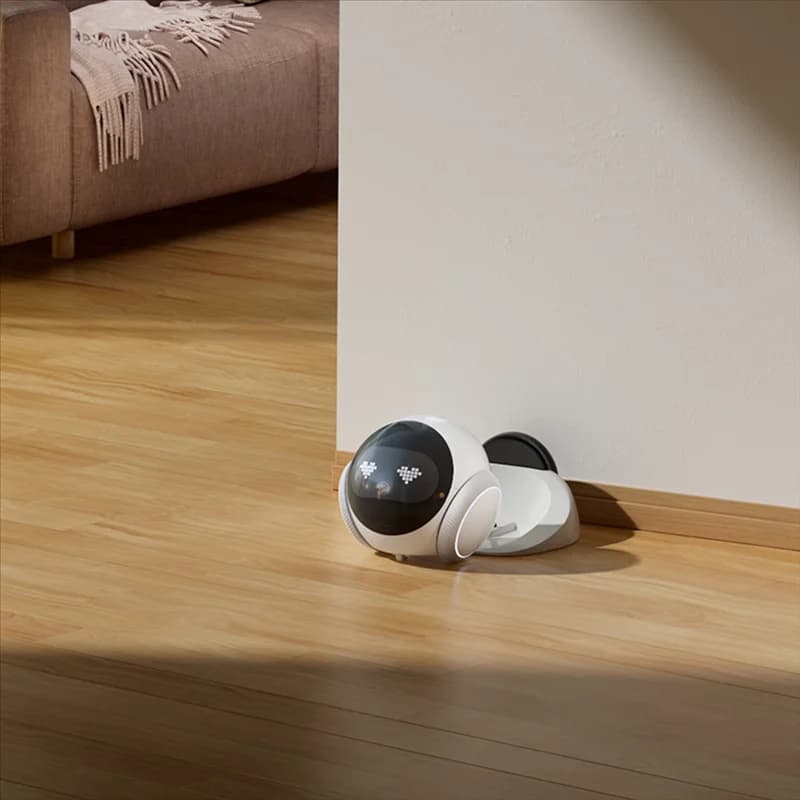 Robot intelligente per la cura dei bambini controllato da APP ABKP con monitoraggio degli animali domestici, compagno di anziani, chiamata vocale bidirezionale, rilevamento del movimento