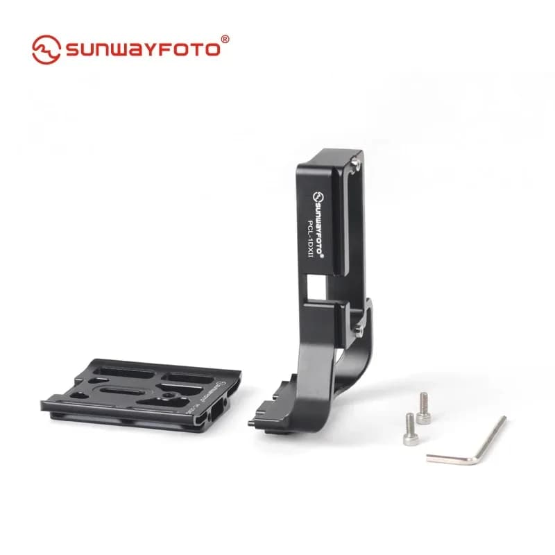 SUNWAYFOTO Piastra a Sgancio Rapido per Treppiede con Supporto a L per Fotocamera Canon 1DX 1DXII, Specifica per Supporto a L Pla-PCL-1DXII
