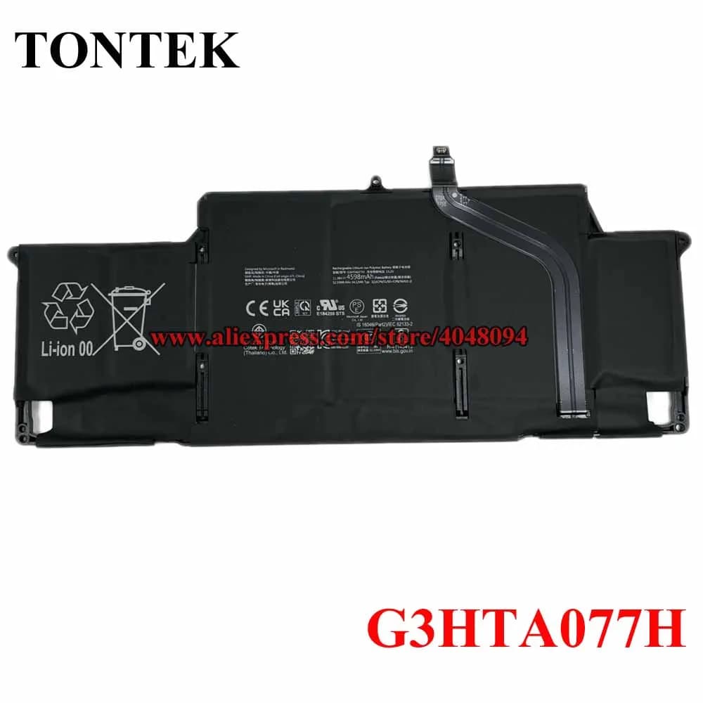 Nuovo G3HTA077H per Microsoft Surface Laptop 7 13.8" 13 pollici Copilot 2036 2107 11.38V 52.33W 4598mAhh