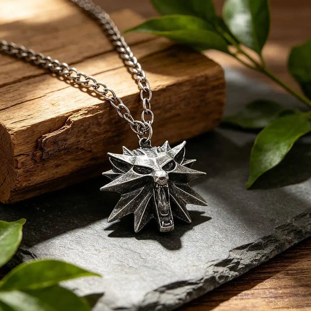 ‌Love and Deepspace Valko Necklace Fan‌ Anime Cosplay Necklace Pendant Necklaces Halloween Cosplay Jewelry Gifts