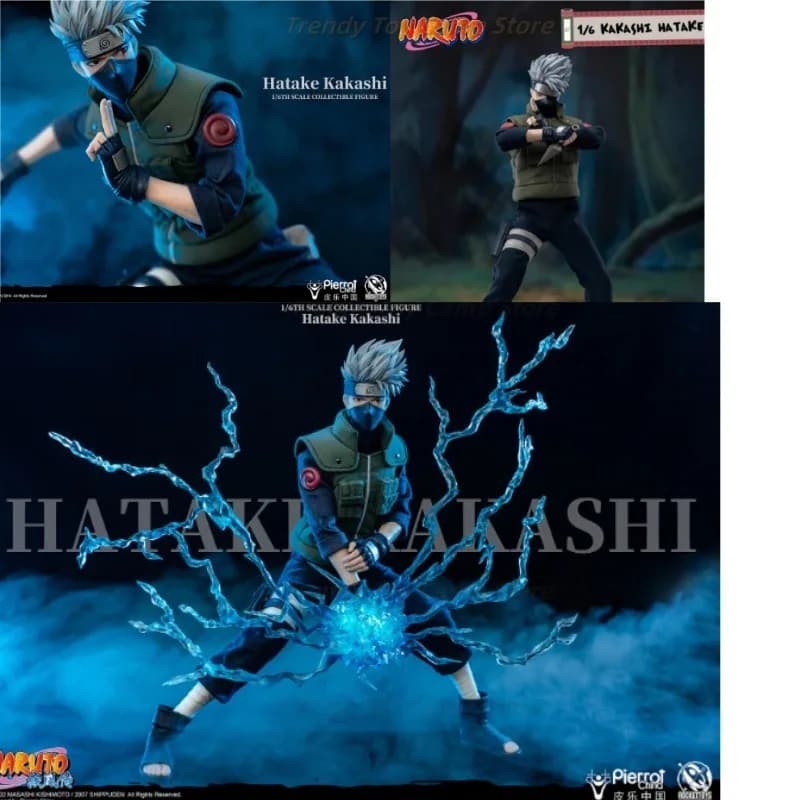 【Disponibile】RocketToys Naruto ROC-004 Shippuden Hatake Kakashi Modellino in scala 1/6 Action Figure da collezione Regalo