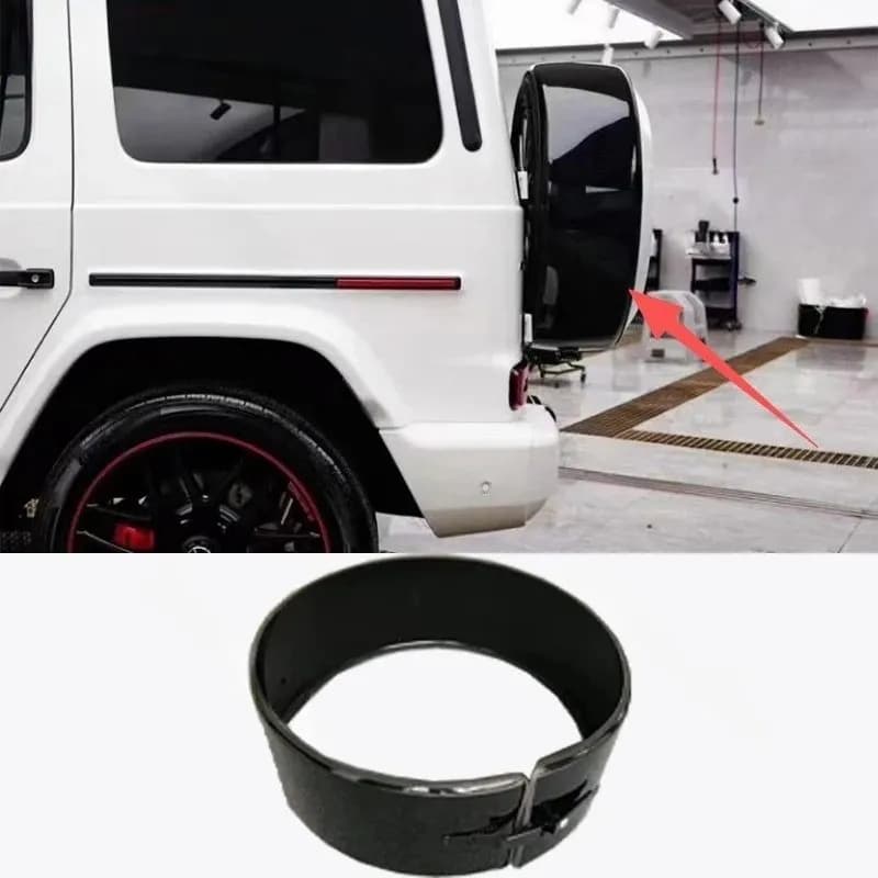 2004-2026 Glossy Black Spare Tire Cover Ring For Ben z G-Class G Wagon W463 W464 G63 AM G G550 G350 G400D G65 G500 G350G G300D