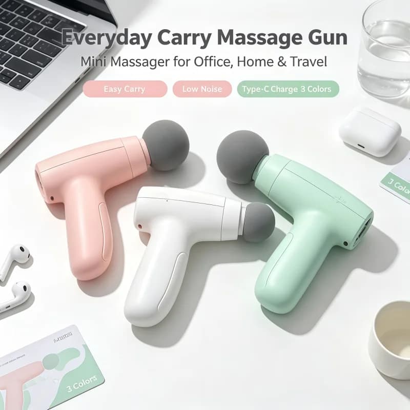 2026NewMassagers Handheld Deep Tissue Muscle Mini Massage Gun DeepTissue Handheld Massage Gun Therapy Gun Fascia Gun Massagegun