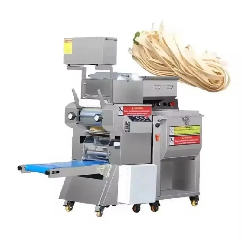 Macchina per la produzione di tagliatelle Chow Mein Macchina per la produzione di spaghetti Taglierina per pasta commerciale