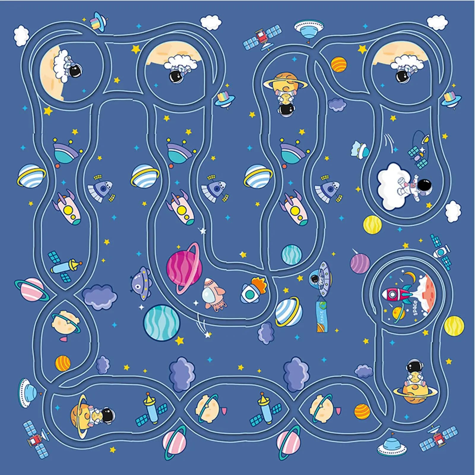 Track Puzzle Boards Educational Toys Track Toy Vehicle for Children Toddlers