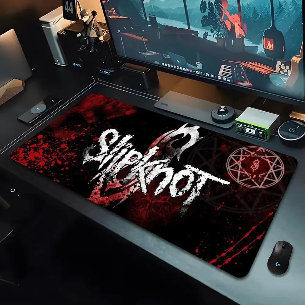 SlipknotEs Band Mouse Pad stampa HD Large 90x40cm Office Computer Keyboard Mouse pad XXL PC Gamer desk decor GreekMyth Desk Ma