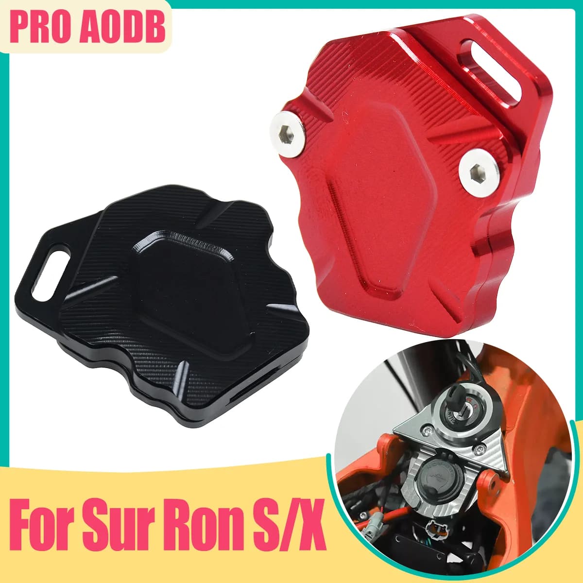 For Surron Light Bee S Key Cover Case Head Shell Holder Universal Light Bee X Off-road Electric Dirt Bike Ignition Key Protector