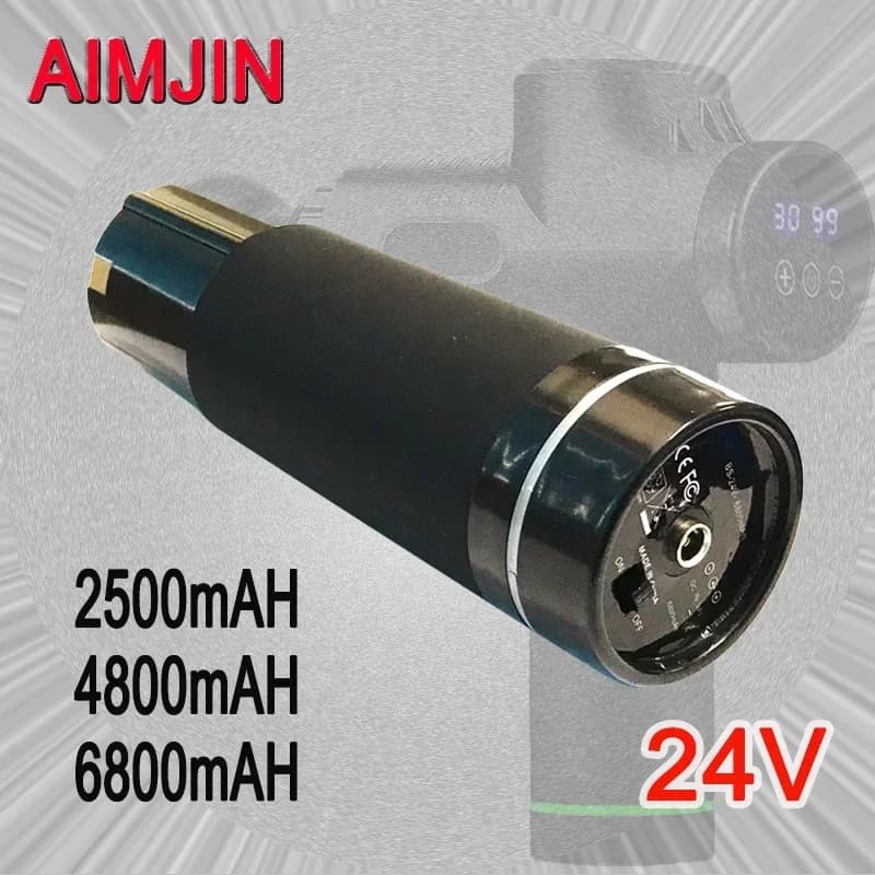 24V 2500/4800/6800mAH Lithium Ion Battery Suitable for Massage/Style Guns for Band Accessories Part