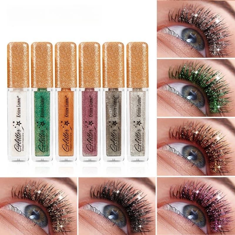 Mascara Glitter Star Drifter, for Definite and Incurved Eyelashes of Long Life, Light Formula and Fast Drying, Mascara with Soft Gel Formula