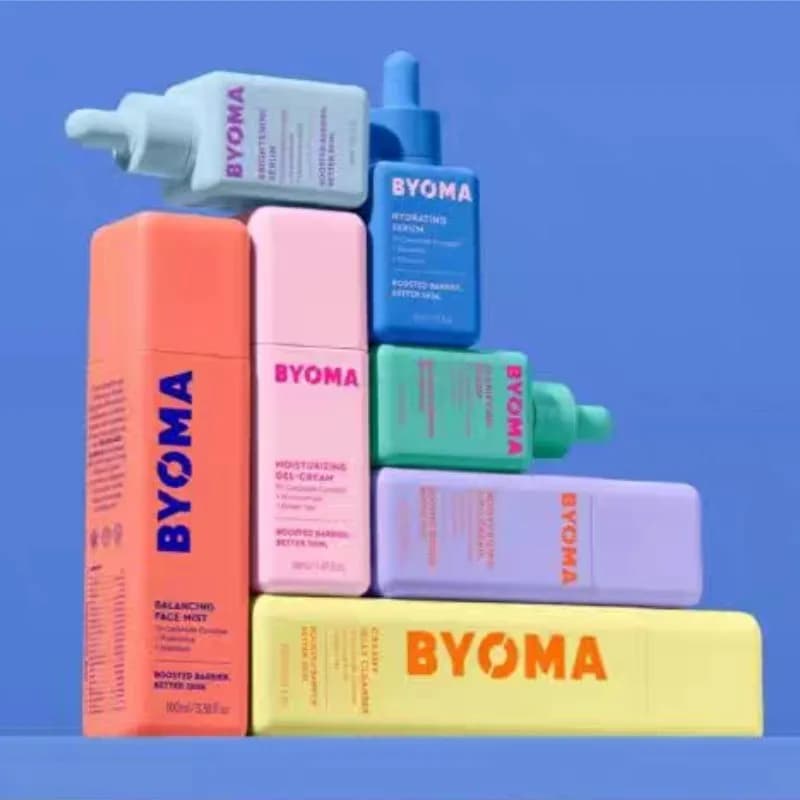 BYOMA Phyto-Mucin Glow Serum Repairs Barrier Ceramide Deeply Hydrating Milky Toner Moisturizing Gel Cream Oil Control Skincare