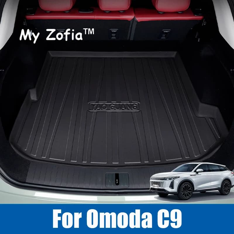 Per Chery OMODA 9 SHS C9 2025 2026 Auto TPE Baule Posteriore Cargo Zerbino Copriletto Tappeto Protezione Fango Boot Waterproof LinerTray Accessori