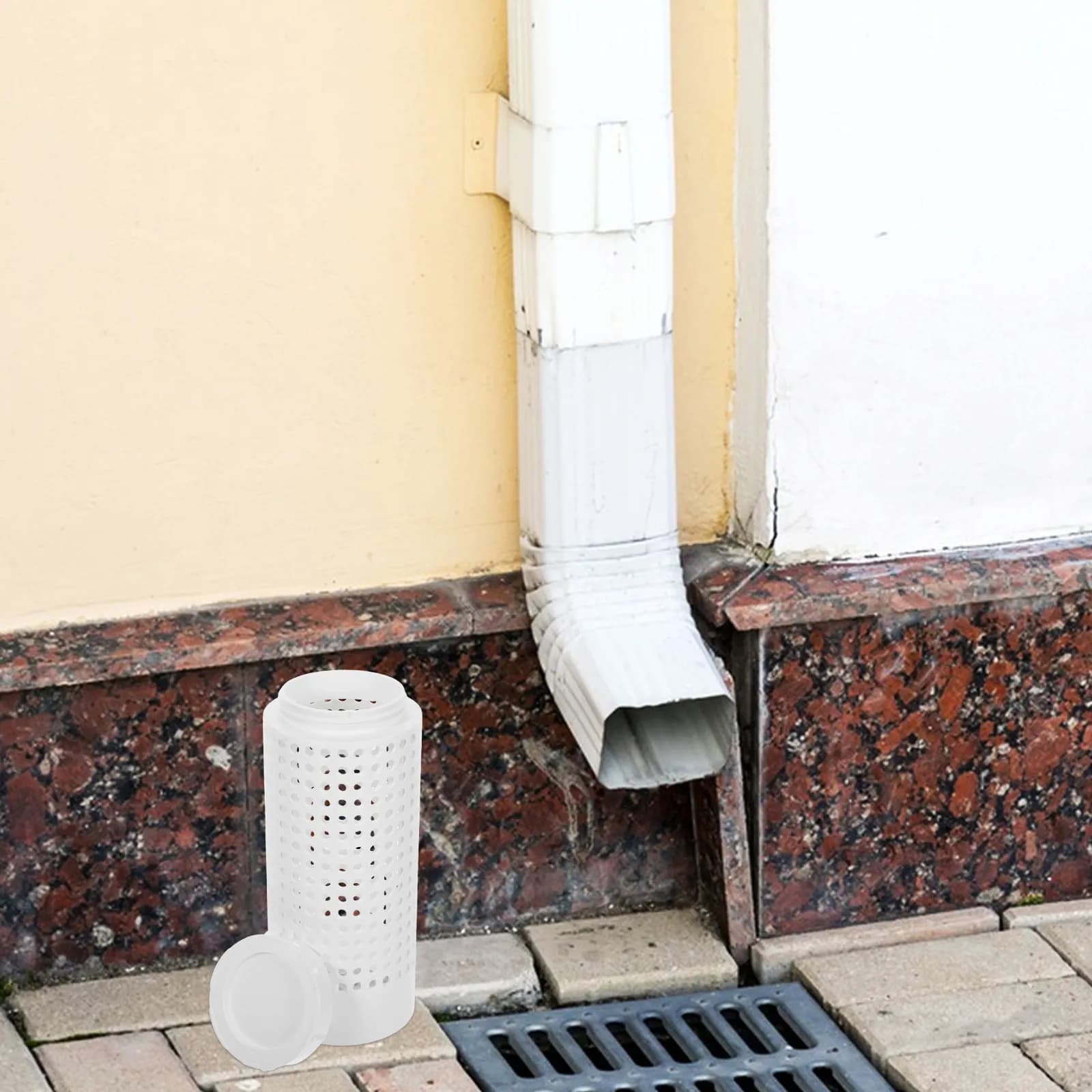 Drainage Filter Mesh 104Mm High Efficiency Outdoor Worm Compost Bin for Yard Soil Raised Garden Beds Inground Drainage Tube
