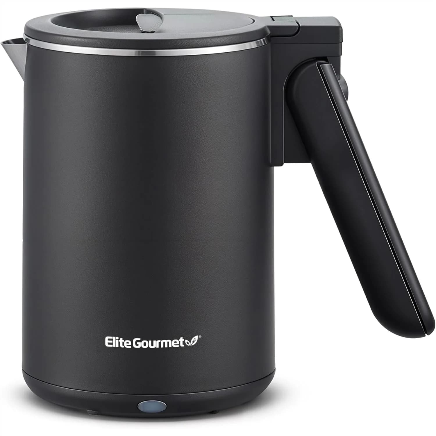 Bollitore Elettrico da Viaggio a Doppio Voltaggio, Isolato, in Acciaio Inox con Funzione Cool-Touch e Spegnimento Automatico per Ebollizione Sicura