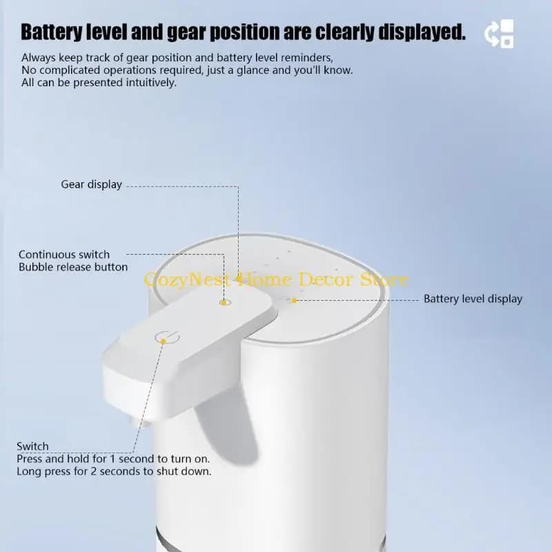 92MF Smooth Automatic Soap Dispenser Fast Acting Detection contests Any Interior