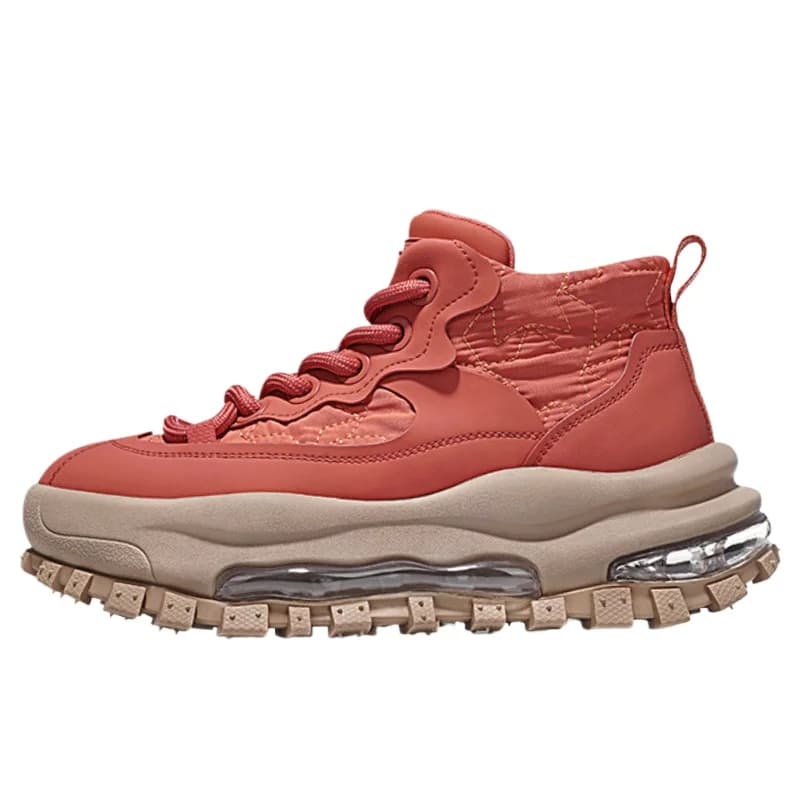 Scarpe da ginnastica per coppia Scarpe rialzanti per uomo Scarpe da donna con fondo spesso traspirante e comode casual in vera pelle da donna