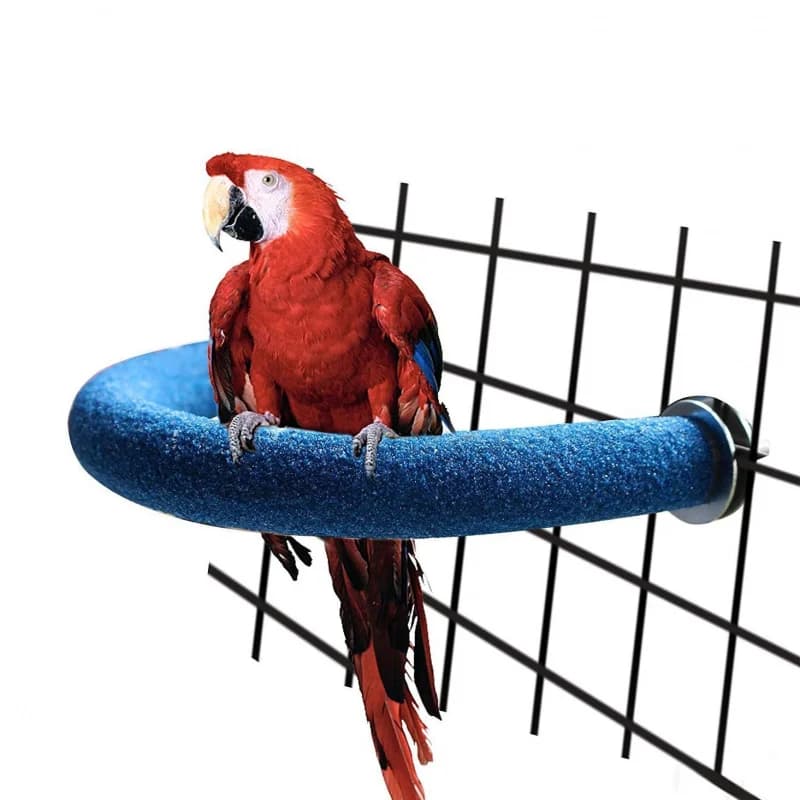 Parrot Sanding Stick Toy bird Claw Grinding Stick Standing Bar Curved Corner Bird Cage90DegreeUModeling Clay Stick