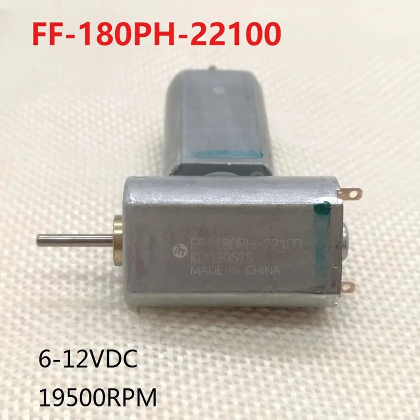 1PC FF-180PH-22100 180 Piccolo Motore DC 12VDC 19500RPM ad Alta Coppia per Spazzolino Elettrico/Tagliacapelli