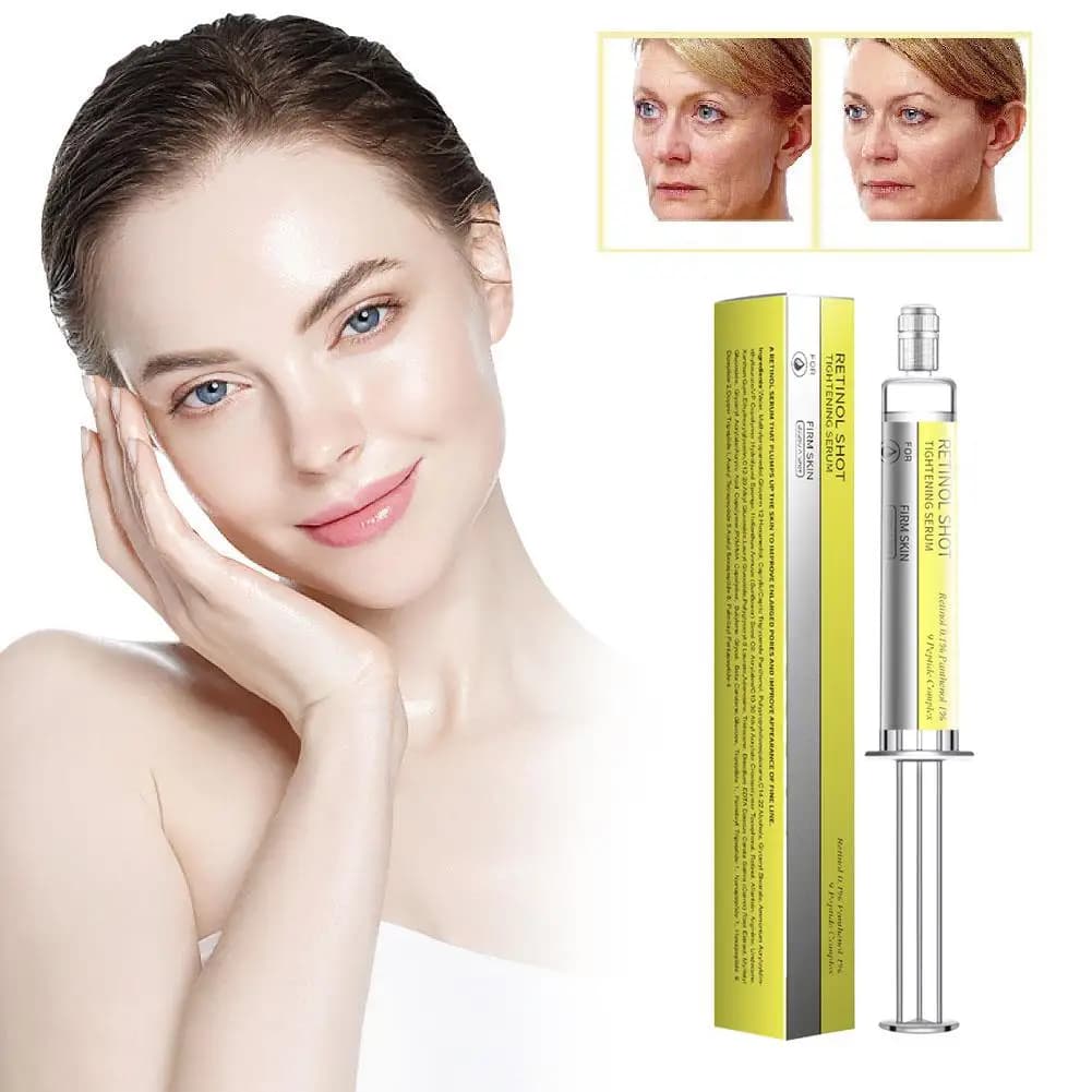 Crema Viso al Retinolo Idratante Anti-Età Riparatrice della Barriera Cutanea Levigante per Linee Sottili, Pelle Secca e Invecchiata