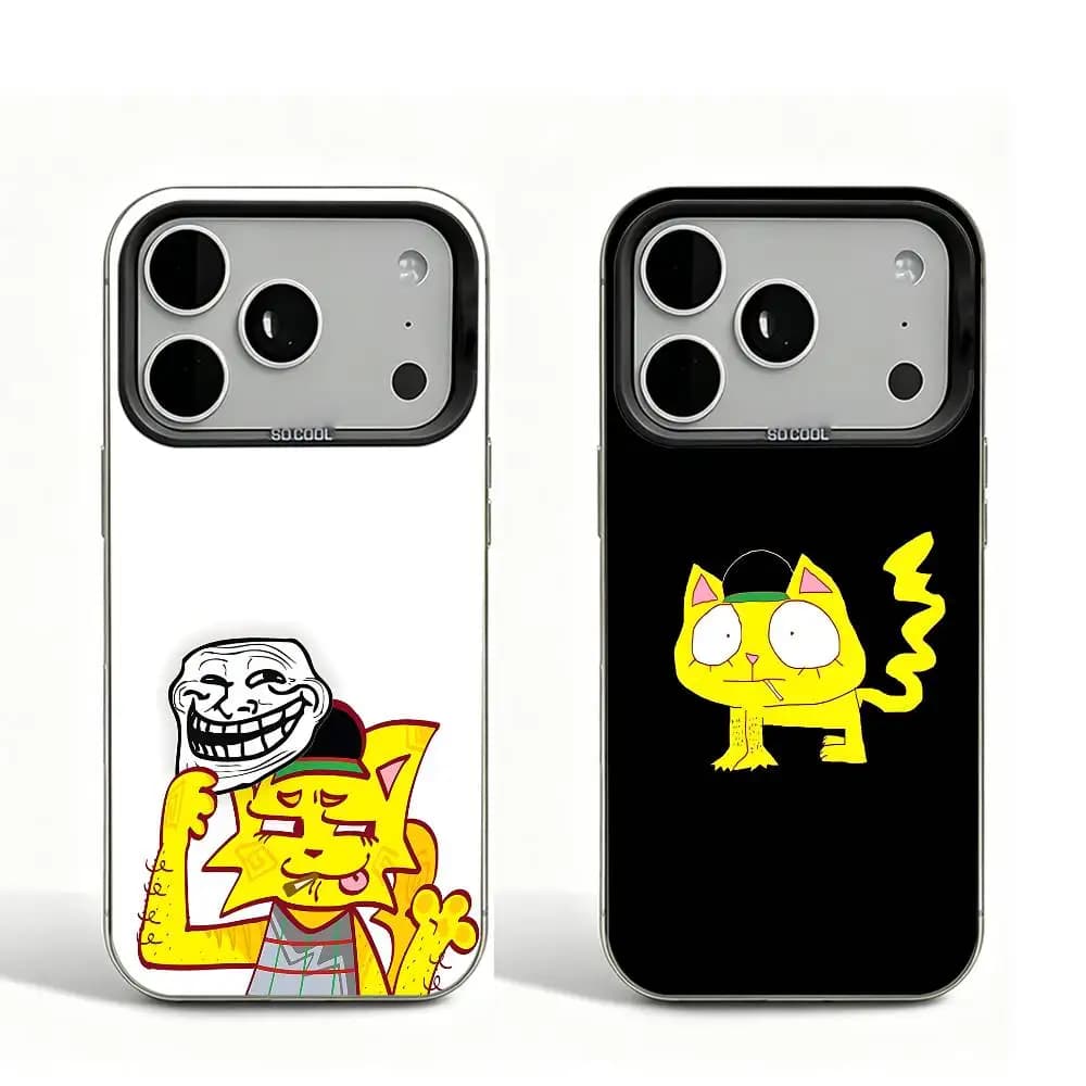 Wifiskeleton Suburban Daredevil Black Matte Large Camera Hole Case For iPhone 17 16 15 14 13 12 11 Pro Max Plus Air XR Bumper Cover