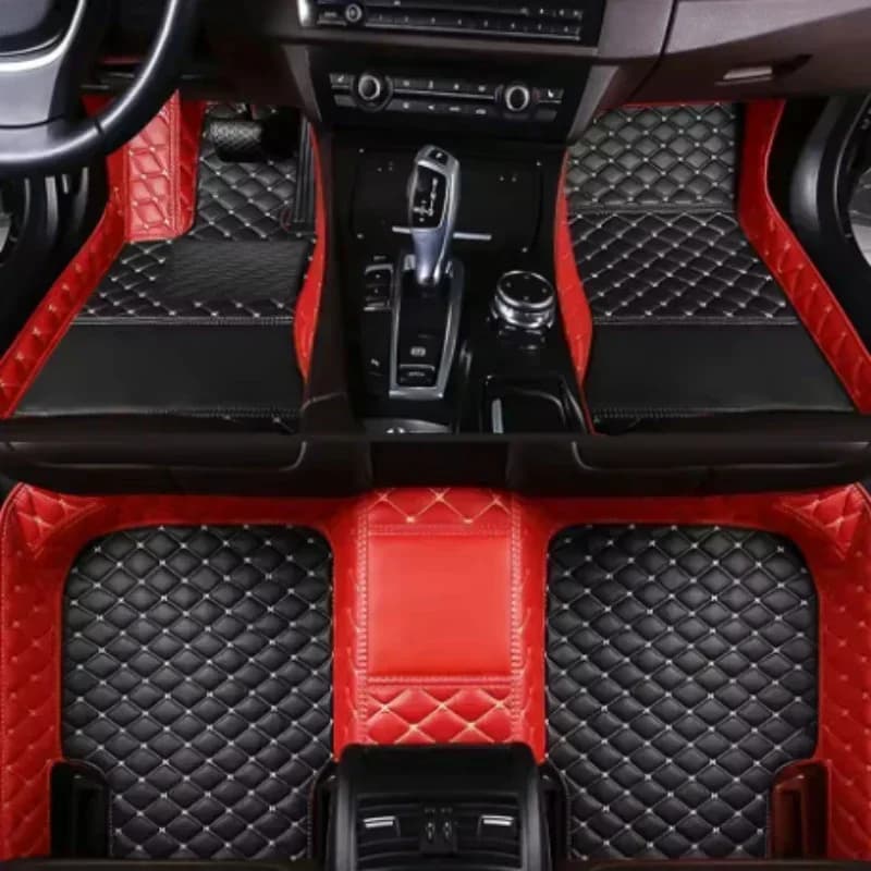 Custom Car Mats for MG EZS HS ZS EHS MG GT 2015-2024 Color Block Mats Interior Car Accessories