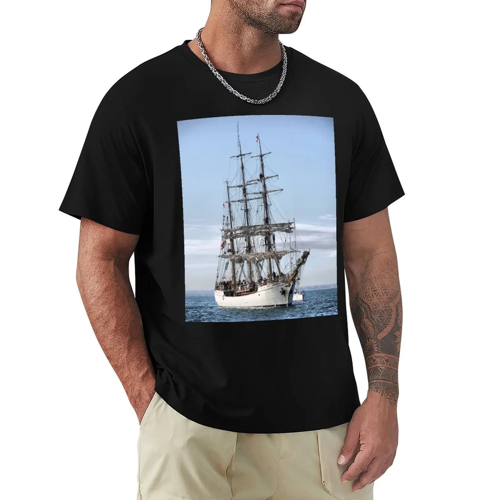 The Europa Motoring In. T-shirt natalizia casual a maniche corte