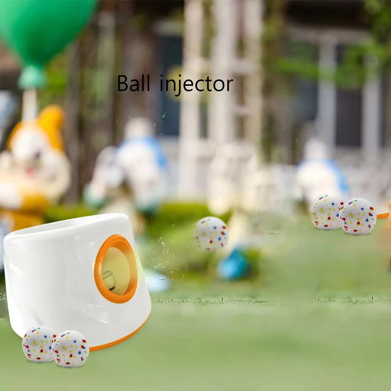 Upgraded Automatic ball Launcher-S Rechargeable Automatic Ball Thrower Tennis Ball Thrower With Built-in Battery Outdoor Trainer
