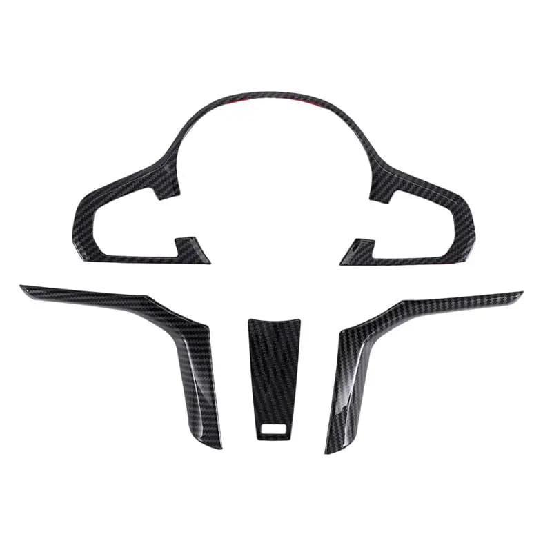 AC54-Copri Volante Auto Adesivi Decorativi per BMW G30 X3 G01 X4 G02 X5 G05 X6 G06 2018-2020