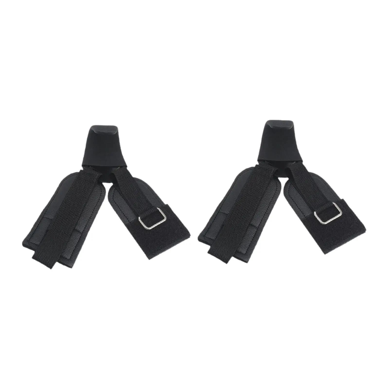 2-piece weight lifting hooks Hooks to hang the traction bar for training in the gym with rack