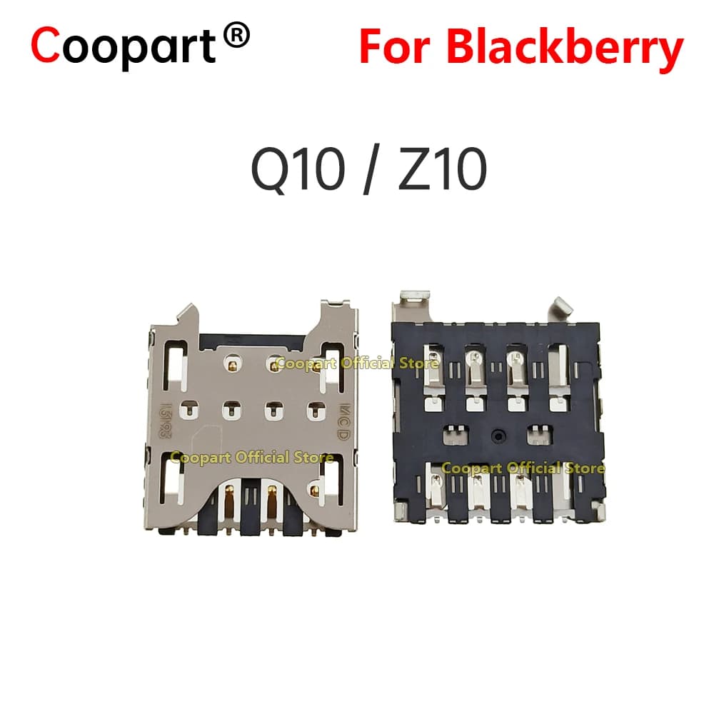 Coopart Nuova scheda SIM Lettore di prese Supporto vassoio Slot di ricambio per Blackberry Q10 Z10