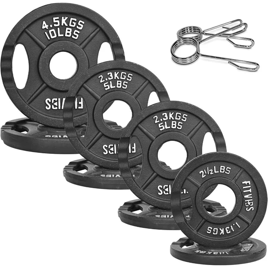 2 inch cast iron weight plate Fitvids for strength training and weight lifting in different sizes Durable gym equipment for