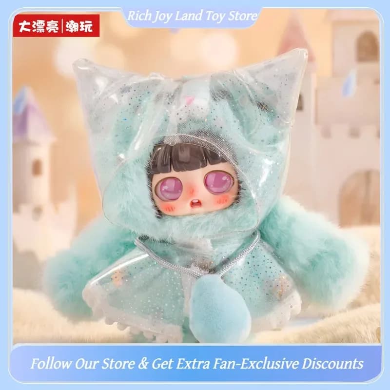 Original Baby Three Peekaboo Cat Save The World Series Blind Box Vinyl Plush Pendant Trendy Toy Doll Ornament Doll Girl Gift