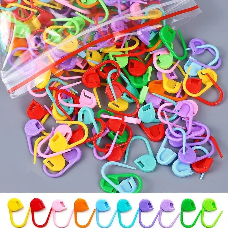 Pennarelli colorati per punti a maglia: piccoli pennarelli per maglioni, scarpe e progetti di maglieria fai-da-te