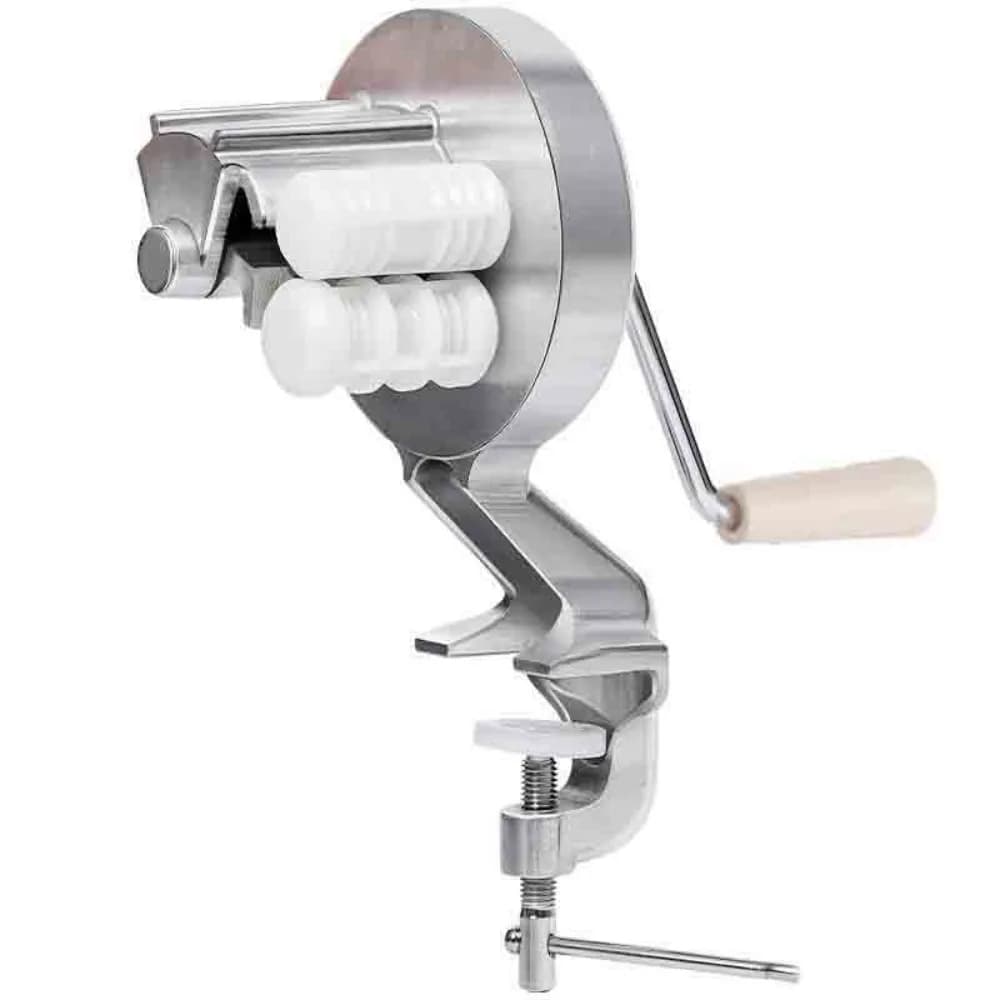 Macchina per pasta manuale a manovella Pressa manuale Macchina per macaroni ergonomica Lega di alluminio Macchina per fettuccine a risparmio di manodopera Ristorante