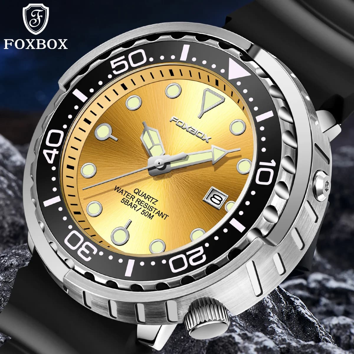 LIGE Luxury Mens Watch Outdoor Sports Calendar Quartz Watches Fashion Soft Silicone Business Watches for Men Waterproof Clock