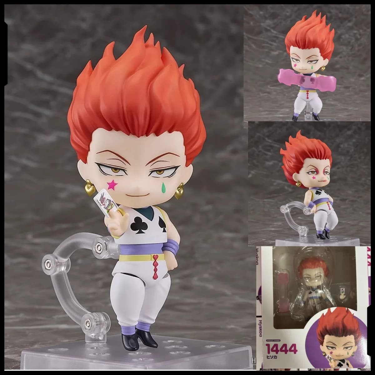 Figure di animazione del cacciatore Action Figures Face Changing Nendoroid x Hunter r Ornamenti modello Giocattoli in scatola