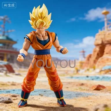 Disponibile Originale Bandai Dragon Ball Model Kit SHF Super Saiyan Son Goku The Games Begin Action Figure Anime