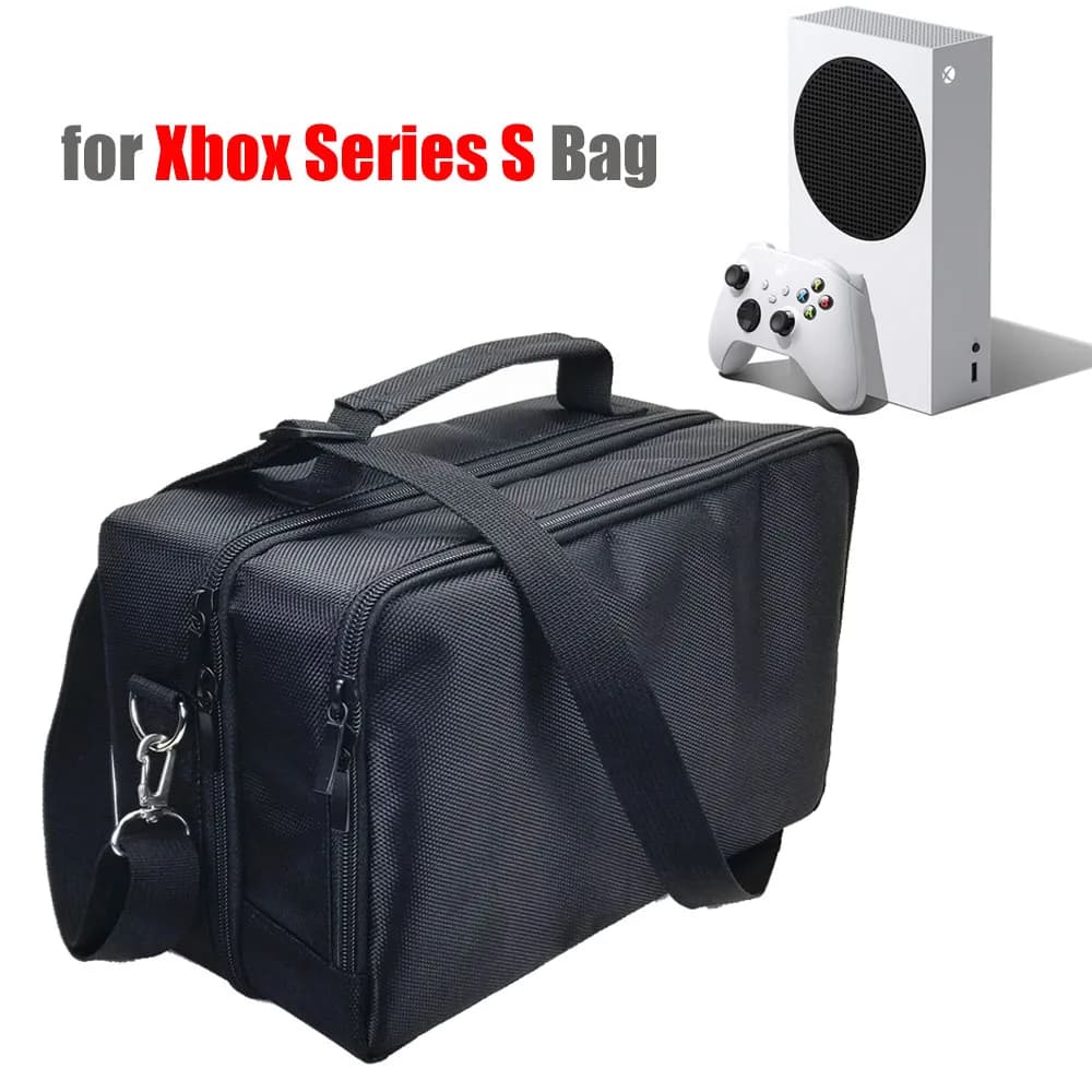 Borsa Portatile con Tracolla per Xbox Series S: Custodia Protettiva per Console, Gamepad e Accessori